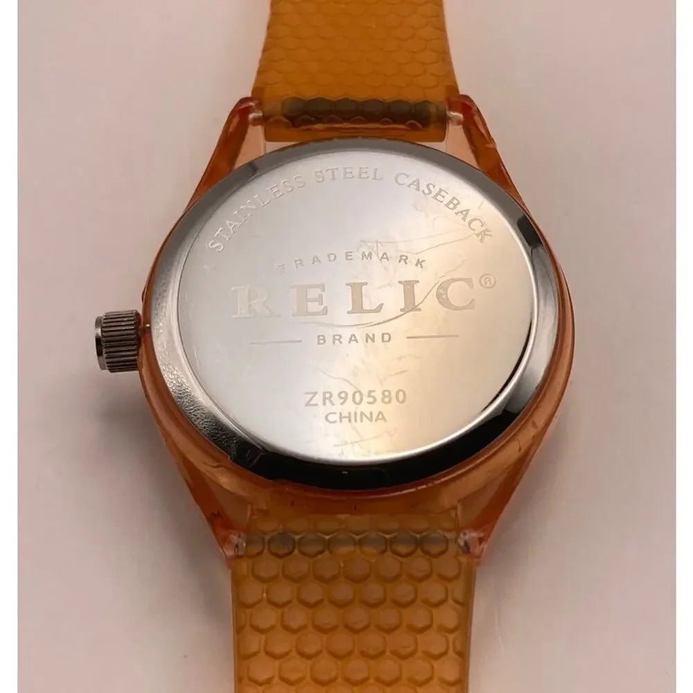Relic ZR90580 Womens Analog Digital Watch 32mm -Fresh Battery-Seconds In Digital - Picture 8 of 11